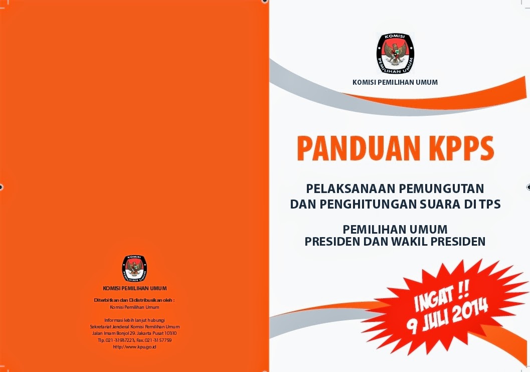 buku panduan kpps pemilu legislatif 2014